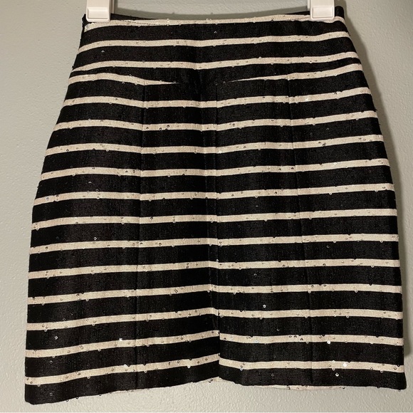 Autumn Adeigbo Lala Sequin Stripe Skirt - Picture 5 of 11